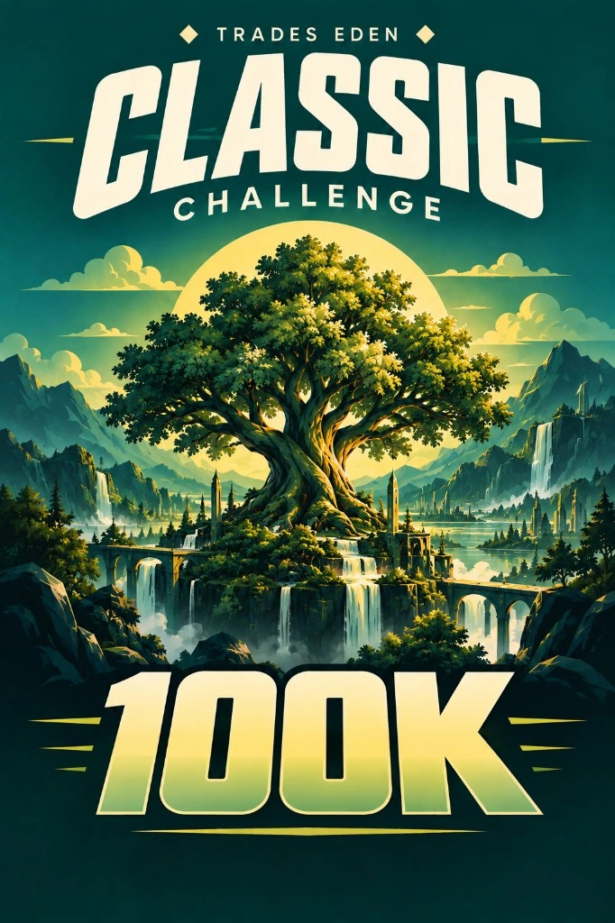 Trades Eden Classic Challenge illustrated poster artwork